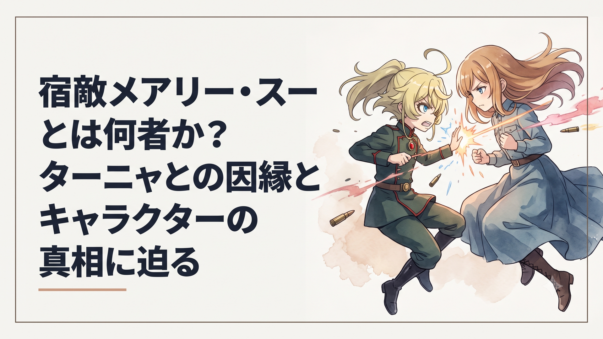 ターニャとメアリー・スーの激しい空中戦